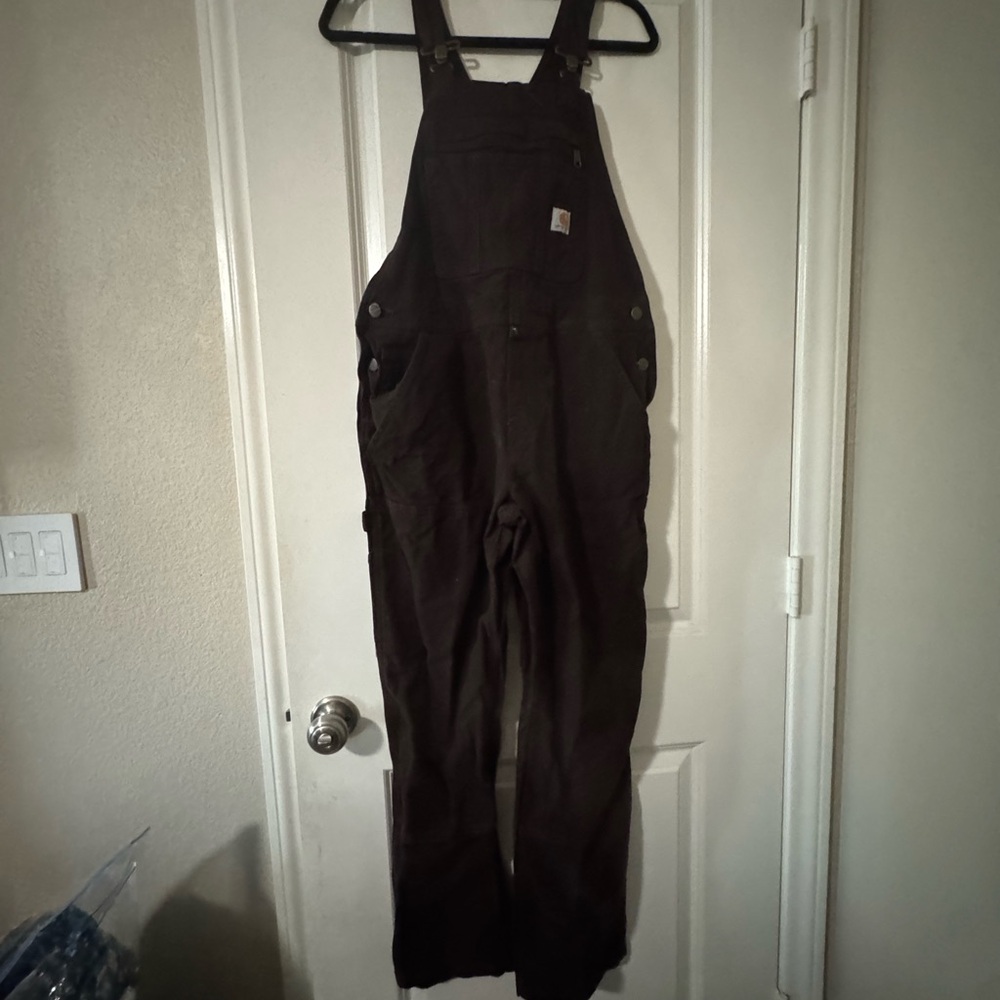 Brown Carhartt Overalls